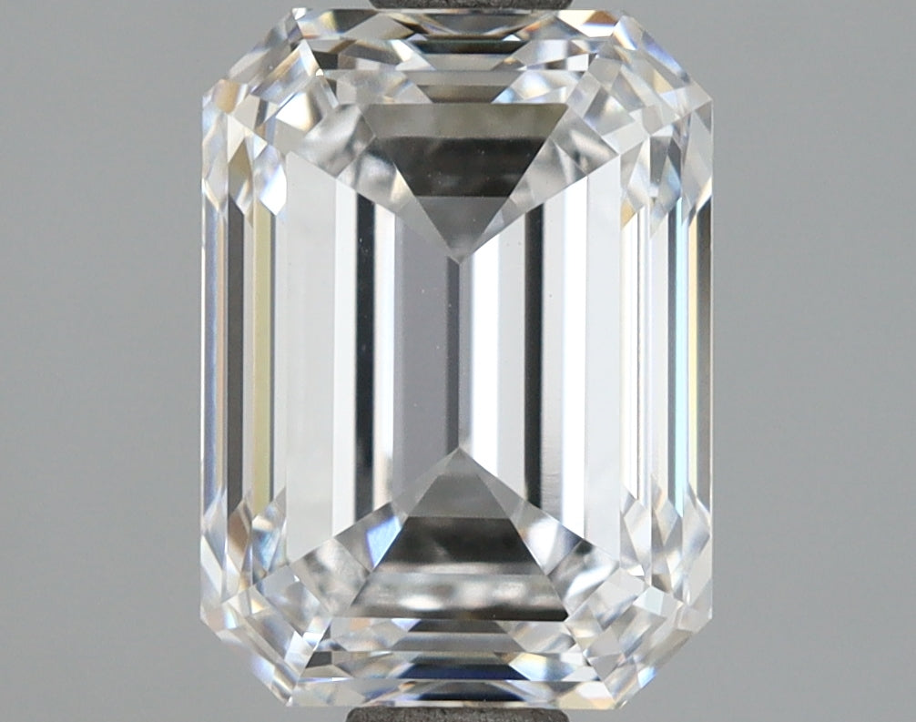 2.52 Carat Emerald Shaped, Ideal Cut, E Color, VVS1 Clarity, IGI Certified Lab Grown Diamond