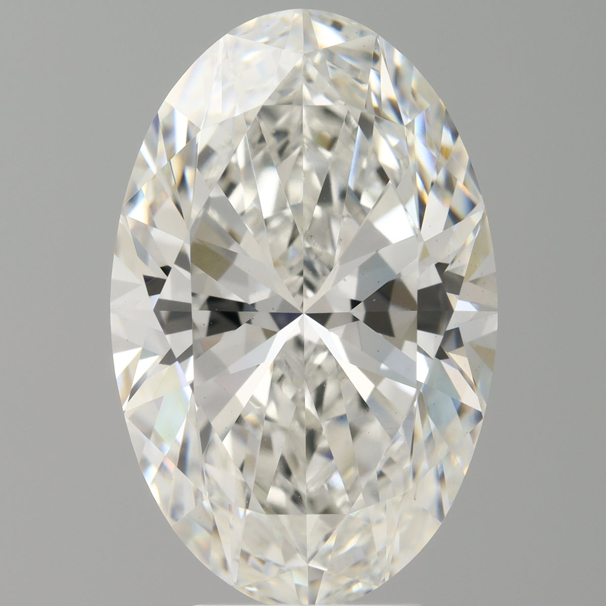 6.02 Carat Oval Shaped, Ideal Cut, F Color, VS1 Clarity, IGI Certified Lab Grown Diamond