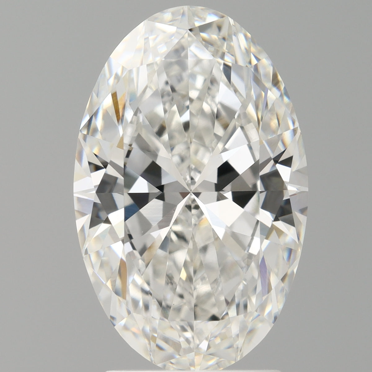 3.02 Carat Oval Shaped, Ideal Cut, F Color, VVS2 Clarity, IGI Certified Lab Grown Diamond