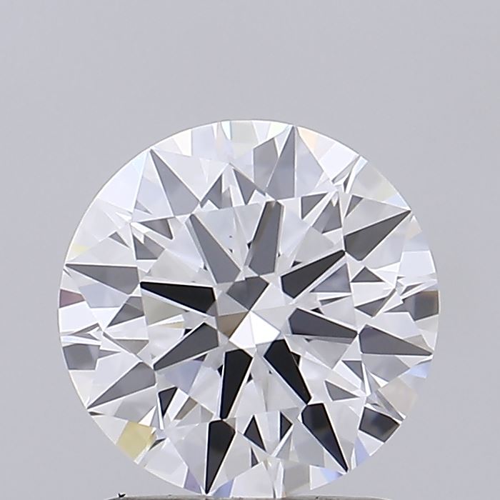 1.55 Carat Round Shaped, Ideal Cut, D Color, VS1 Clarity, IGI Certified Lab Grown Diamond