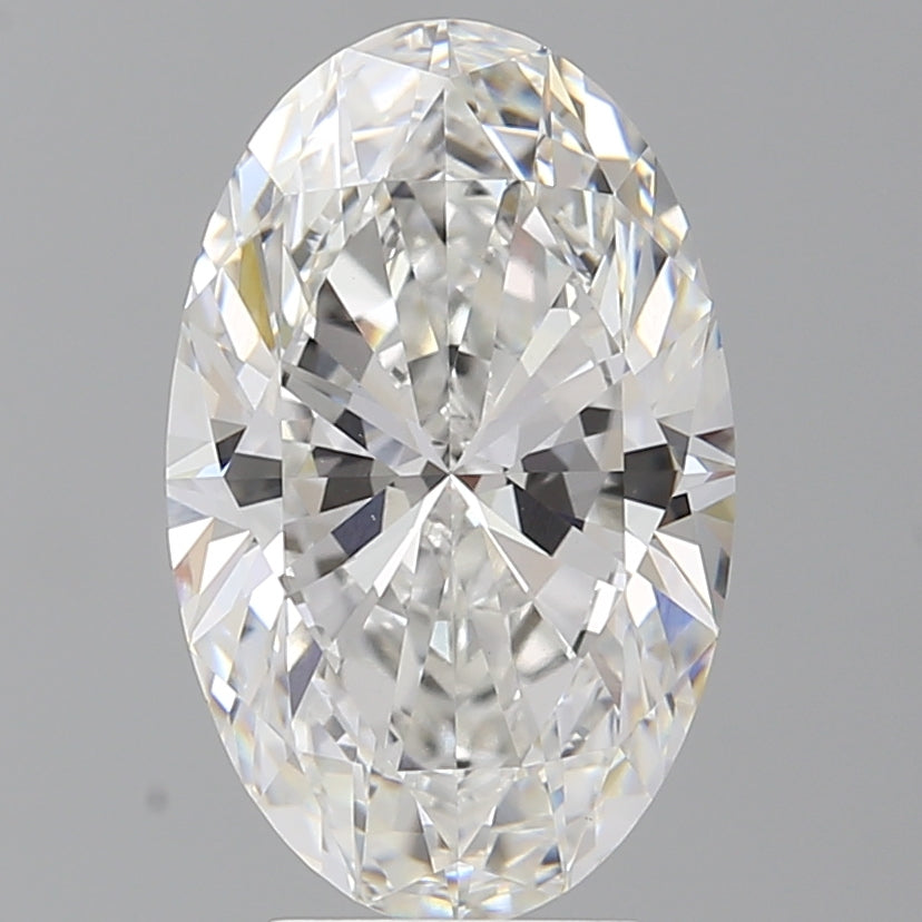 4.60 Carat Oval Shaped, Ideal Cut, E Color, VVS2 Clarity, IGI Certified Lab Grown Diamond