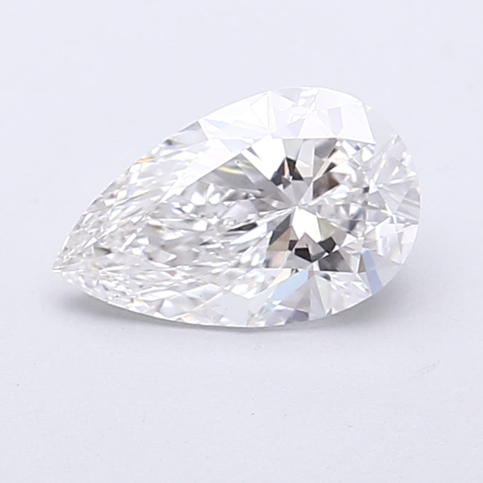 1.08 Carat Pear Shaped, Very Good Cut, D Color, VS1 Clarity, IGI Certified Lab Grown Diamond