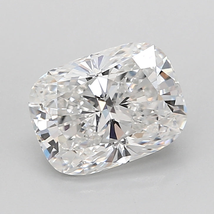 2.05 Carat Cushion Shaped, Ideal Cut, E Color, VVS2 Clarity, IGI Certified Lab Grown Diamond