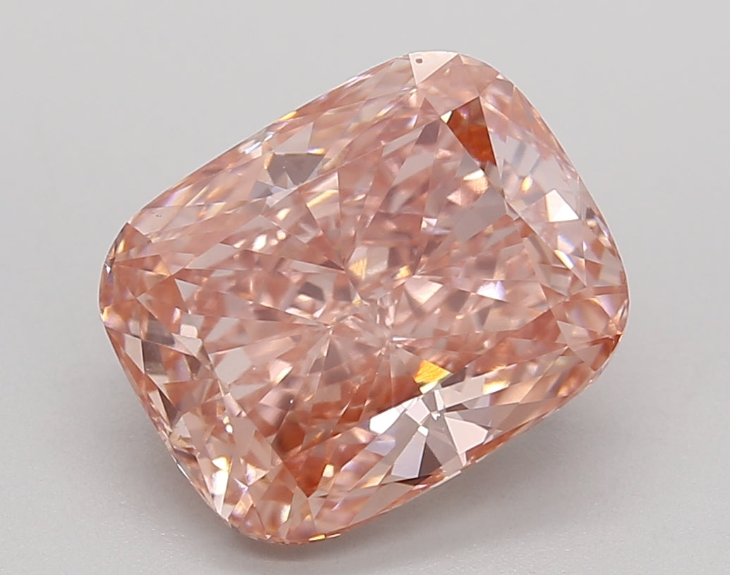 4.22 Carat Elongated Cushion Shaped, Ideal Cut, VS1 Clarity, IGI Certified Lab Grown Diamond