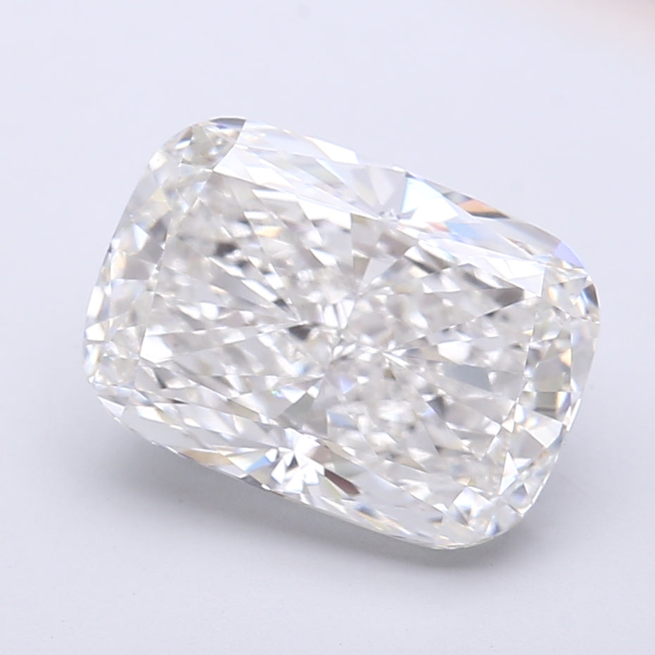 5.21 Carat Cushion Shaped, Very Good Cut, F Color, VVS2 Clarity, IGI Certified Lab Grown Diamond