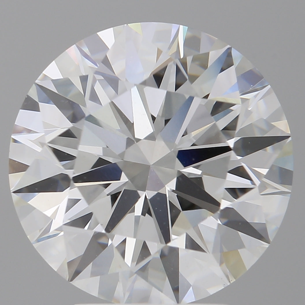 4.59 Carat Round Shaped, Ideal Cut, E Color, VVS2 Clarity, IGI Certified Lab Grown Diamond