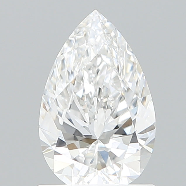 1.04 Carat Pear Shaped, Ideal Cut, D Color, VVS1 Clarity, IGI Certified Lab Grown Diamond