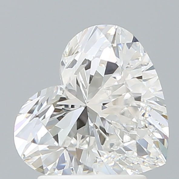 2.12 Carat Heart Shaped, Ideal Cut, E Color, VVS2 Clarity, IGI Certified Lab Grown Diamond