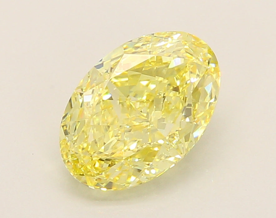 2.54 Carat Oval Shaped, Excellent Cut, VVS2 Clarity, IGI Certified Lab Grown Diamond