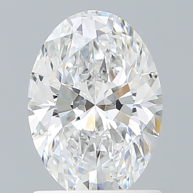1.32 Carat Oval Shaped, Excellent Cut, D Color, VVS2 Clarity, IGI Certified Lab Grown Diamond