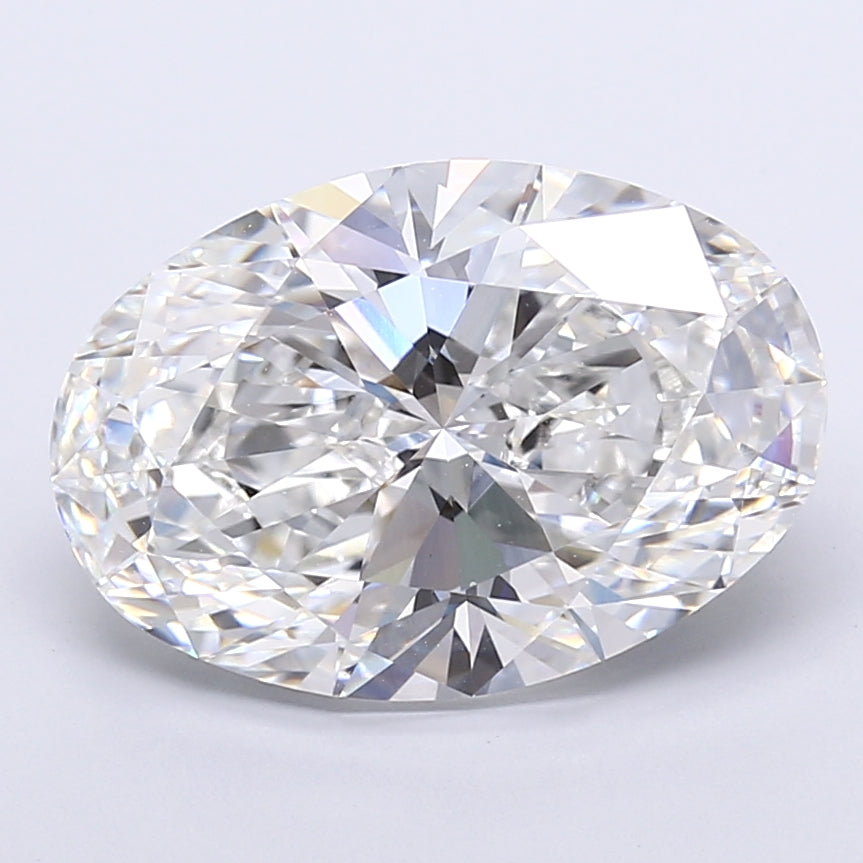 9.13 Carat Oval Shaped, Very Good Cut, F Color, VVS2 Clarity, IGI Certified Lab Grown Diamond