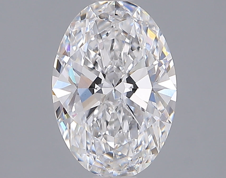 1.76 Carat Oval Shaped, Ideal Cut, D Color, VS1 Clarity, IGI Certified Lab Grown Diamond