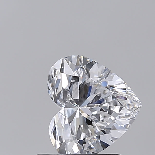 1.01 Carat Heart Shaped, Excellent Cut, D Color, VVS1 Clarity, IGI Certified Lab Grown Diamond