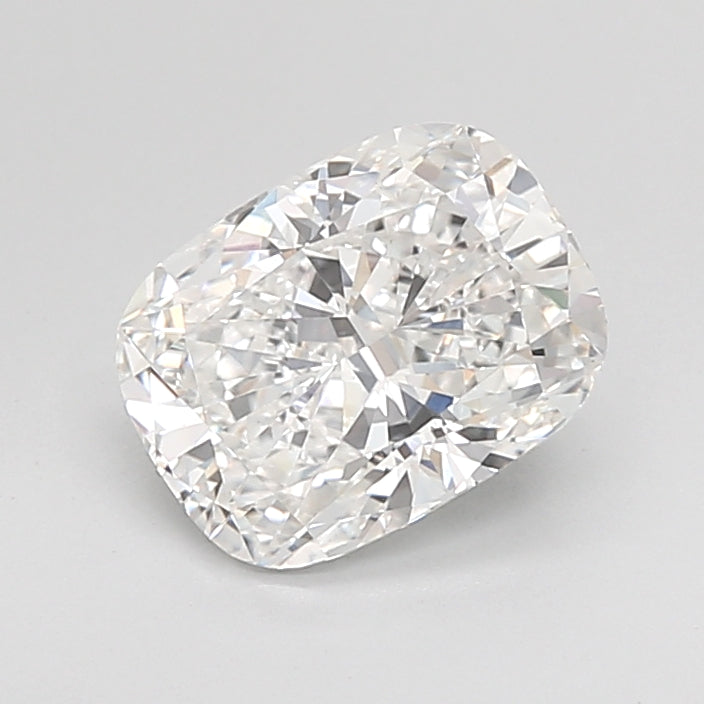 2.01 Carat Cushion Shaped, Ideal Cut, E Color, VVS2 Clarity, IGI Certified Lab Grown Diamond