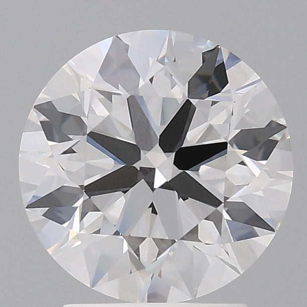 2.56 Carat Round Shaped, Ideal Cut, E Color, VVS2 Clarity, IGI Certified Lab Grown Diamond