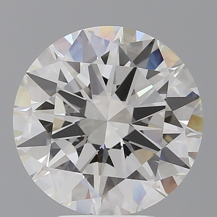 5.52 Carat Round Shaped, Excellent Cut, F Color, VS1 Clarity, IGI Certified Lab Grown Diamond