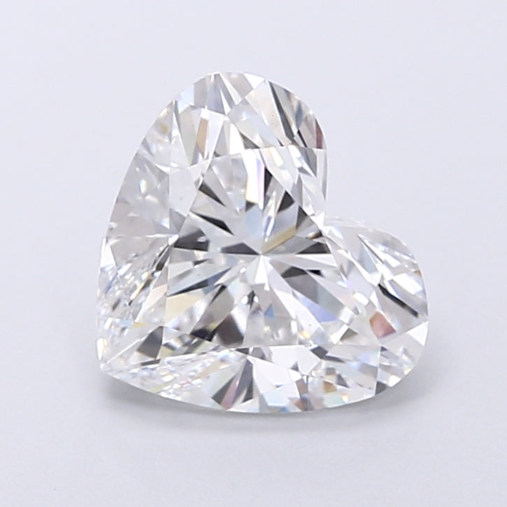 2.61 Carat Heart Shaped, Very Good Cut, D Color, VS1 Clarity, IGI Certified Lab Grown Diamond