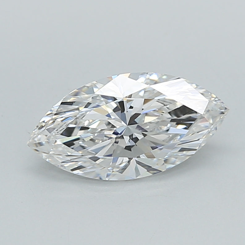 1.06 Carat Marquise Shaped, Ideal Cut, E Color, VVS1 Clarity, IGI Certified Lab Grown Diamond