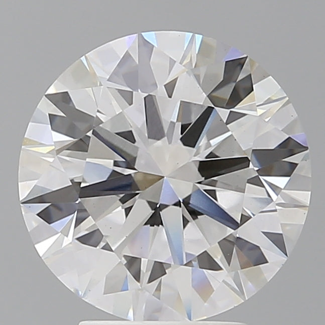 4.04 Carat Round Shaped, Ideal Cut, E Color, VVS2 Clarity, IGI Certified Lab Grown Diamond