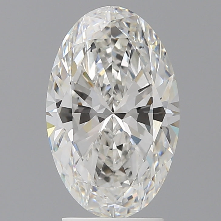 3.02 Carat Oval Shaped, Ideal Cut, F Color, VS1 Clarity, IGI Certified Lab Grown Diamond