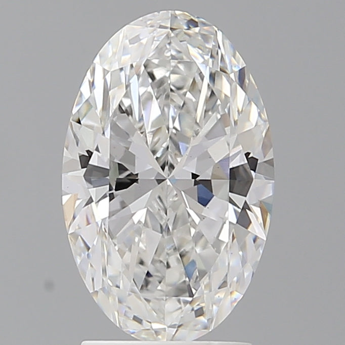 2.56 Carat Oval Shaped, Ideal Cut, E Color, VS2 Clarity, IGI Certified Lab Grown Diamond