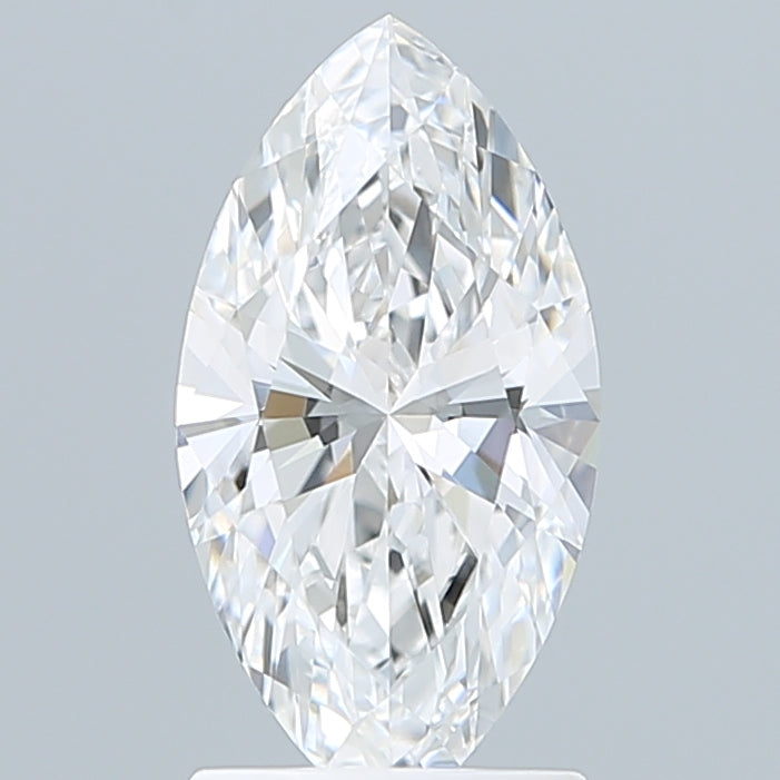 1.67 Carat Marquise Shaped, Ideal Cut, D Color, VVS2 Clarity, IGI Certified Lab Grown Diamond