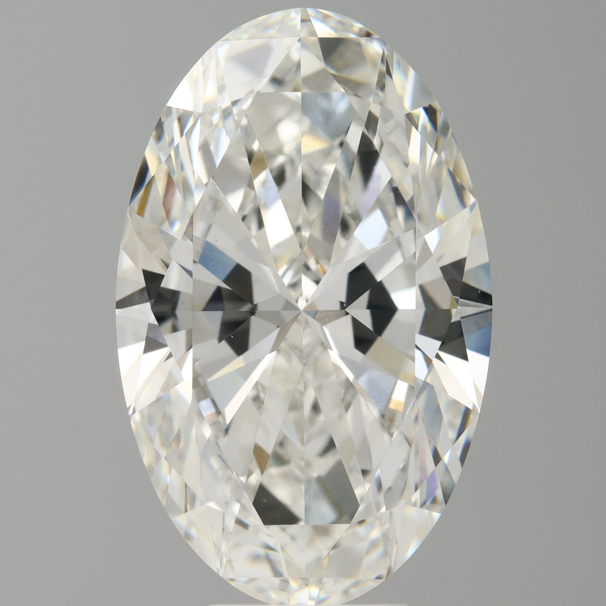 8.08 Carat Oval Shaped, Ideal Cut, F Color, VVS2 Clarity, IGI Certified Lab Grown Diamond