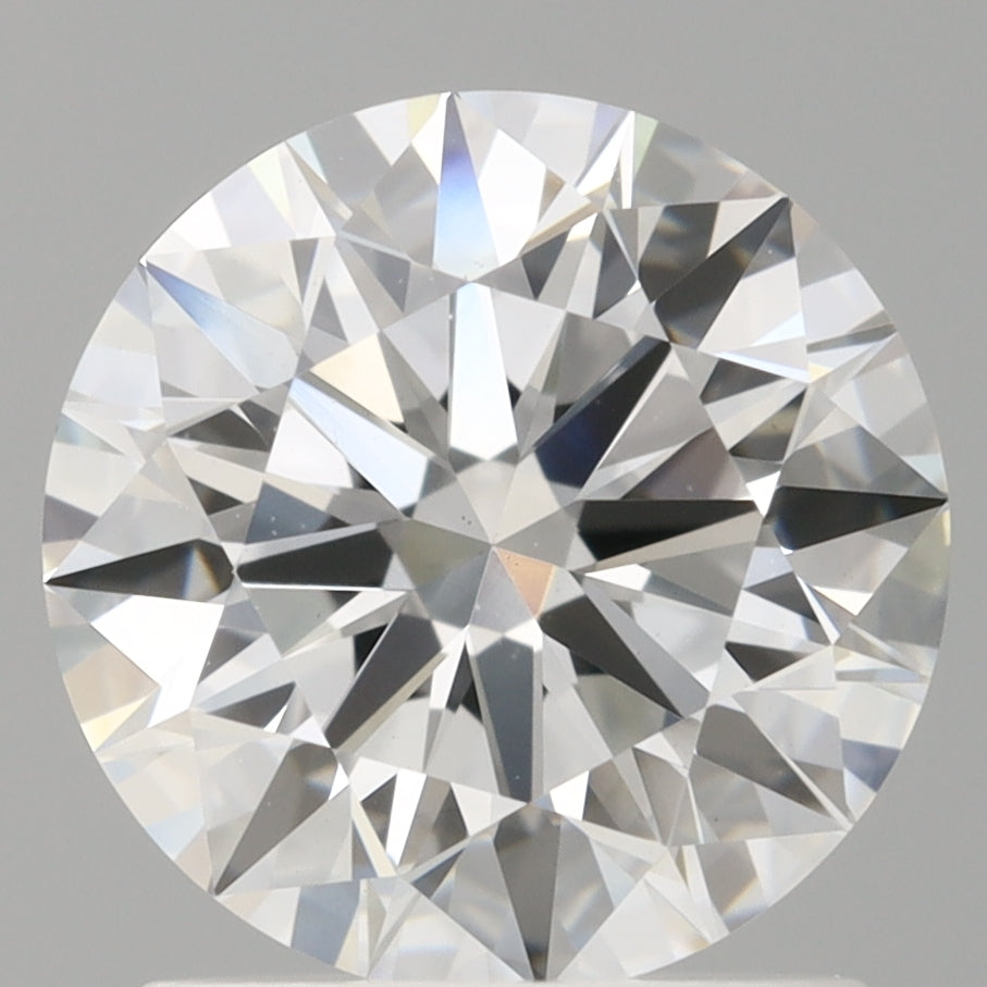 1.53 Carat Round Shaped, Ideal Cut, D Color, VS1 Clarity, IGI Certified Lab Grown Diamond