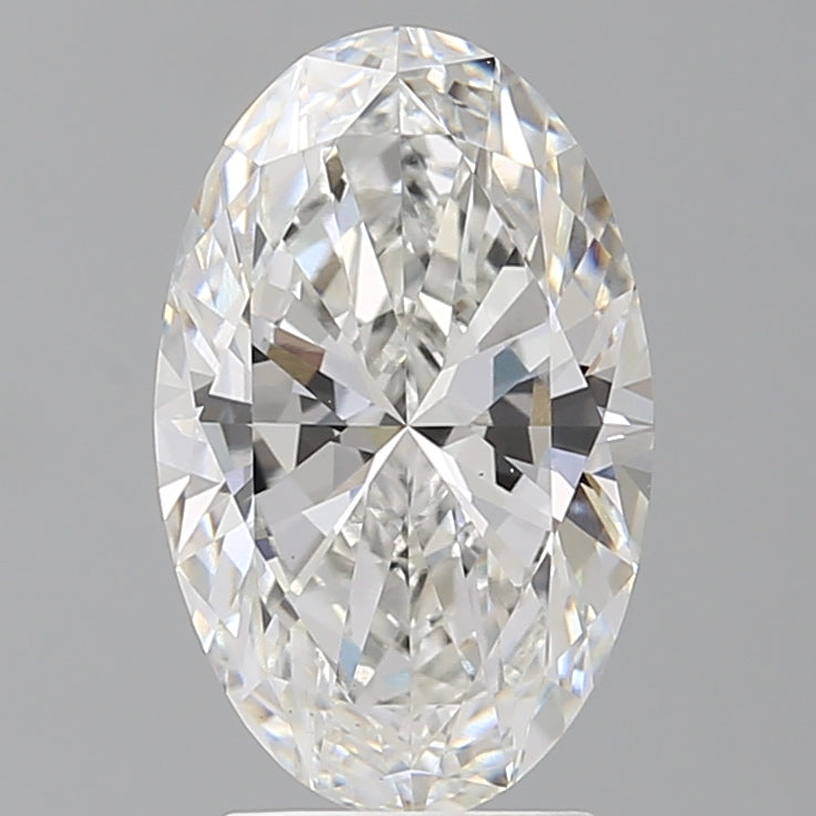 3.10 Carat Oval Shaped, Ideal Cut, F Color, VS1 Clarity, IGI Certified Lab Grown Diamond