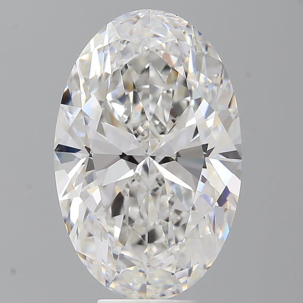 8.53 Carat Oval Shaped, Ideal Cut, E Color, VVS2 Clarity, IGI Certified Lab Grown Diamond