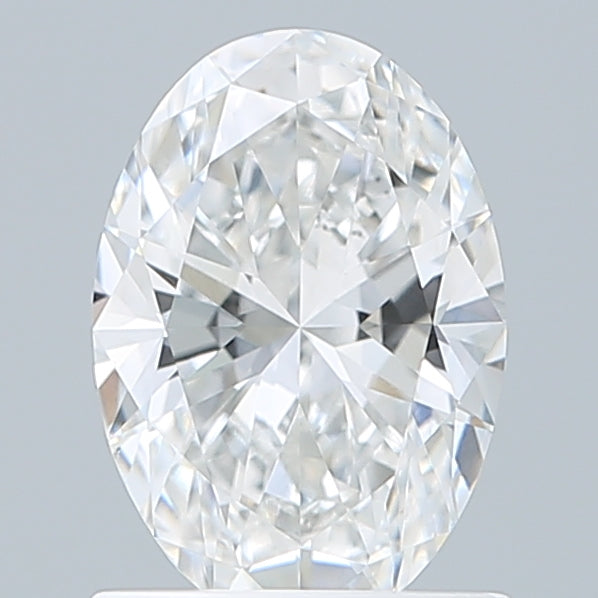 1.10 Carat Oval Shaped, Excellent Cut, D Color, VS1 Clarity, IGI Certified Lab Grown Diamond
