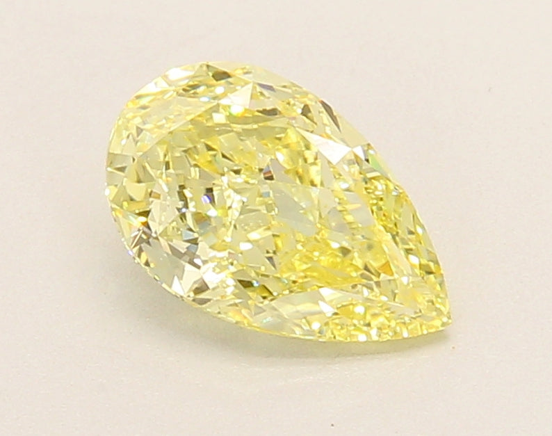 1.30 Carat Pear Shaped, Ideal Cut, VVS2 Clarity, IGI Certified Lab Grown Diamond