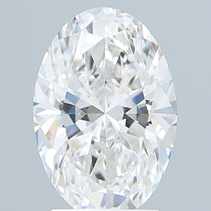 2.60 Carat Oval Shaped, Excellent Cut, E Color, VVS2 Clarity, IGI Certified Lab Grown Diamond