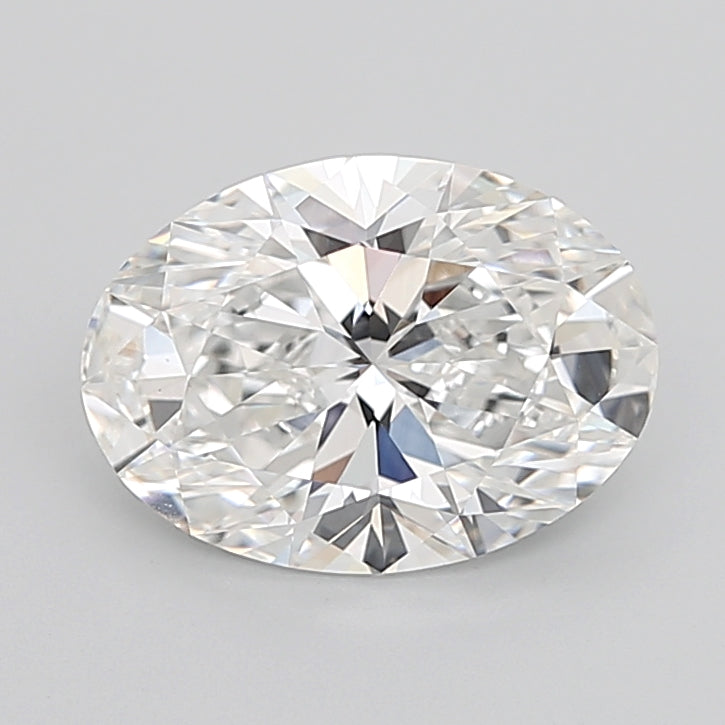 5.03 Carat Oval Shaped, Ideal Cut, E Color, VVS2 Clarity, IGI Certified Lab Grown Diamond