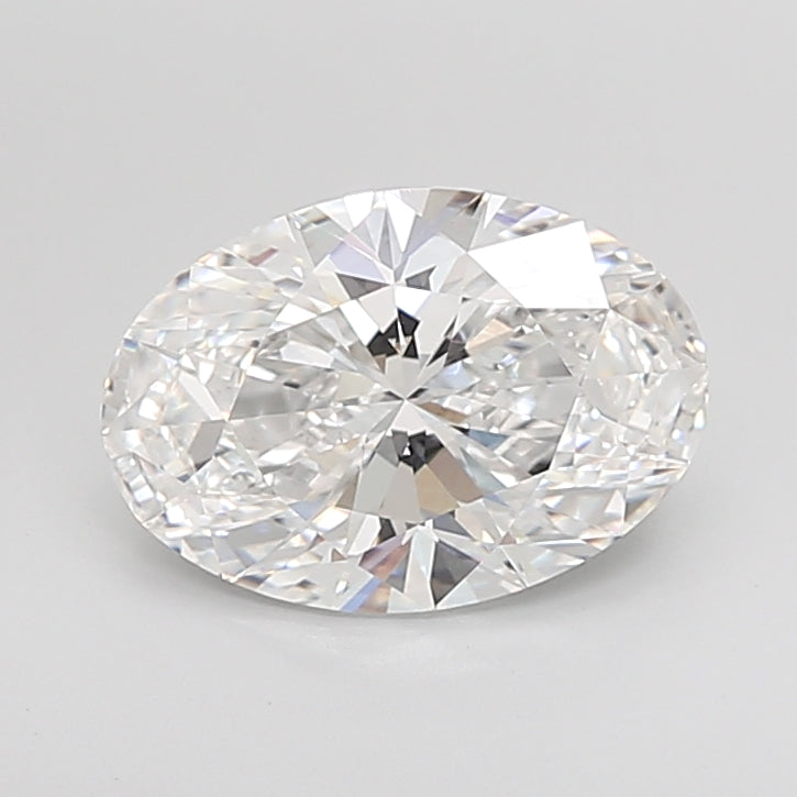 4.02 Carat Oval Shaped, Excellent Cut, D Color, VS1 Clarity, IGI Certified Lab Grown Diamond