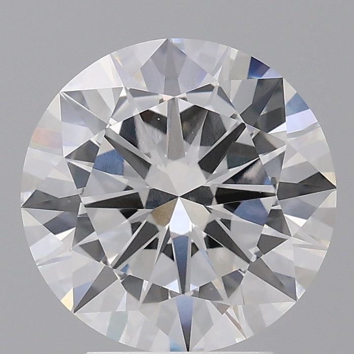 3.57 Carat Round Shaped, Excellent Cut, E Color, VVS2 Clarity, IGI Certified Lab Grown Diamond