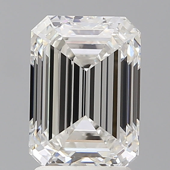 2.52 Carat Emerald Shaped, Ideal Cut, E Color, VVS1 Clarity, IGI Certified Lab Grown Diamond