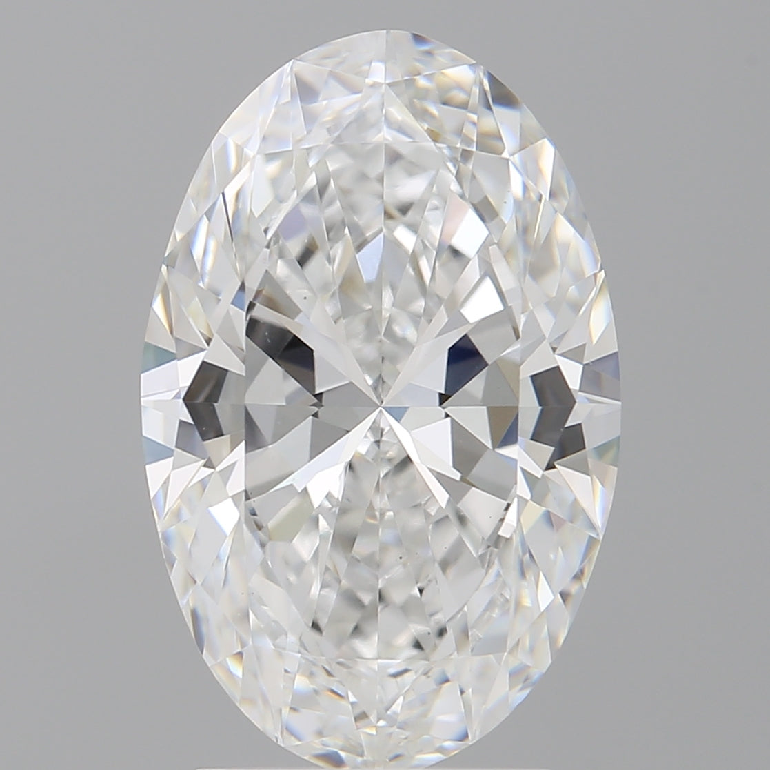 3.04 Carat Oval Shaped, Ideal Cut, E Color, VVS2 Clarity, IGI Certified Lab Grown Diamond