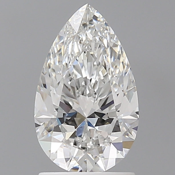 1.60 Carat Pear Shaped, Ideal Cut, E Color, VVS2 Clarity, IGI Certified Lab Grown Diamond