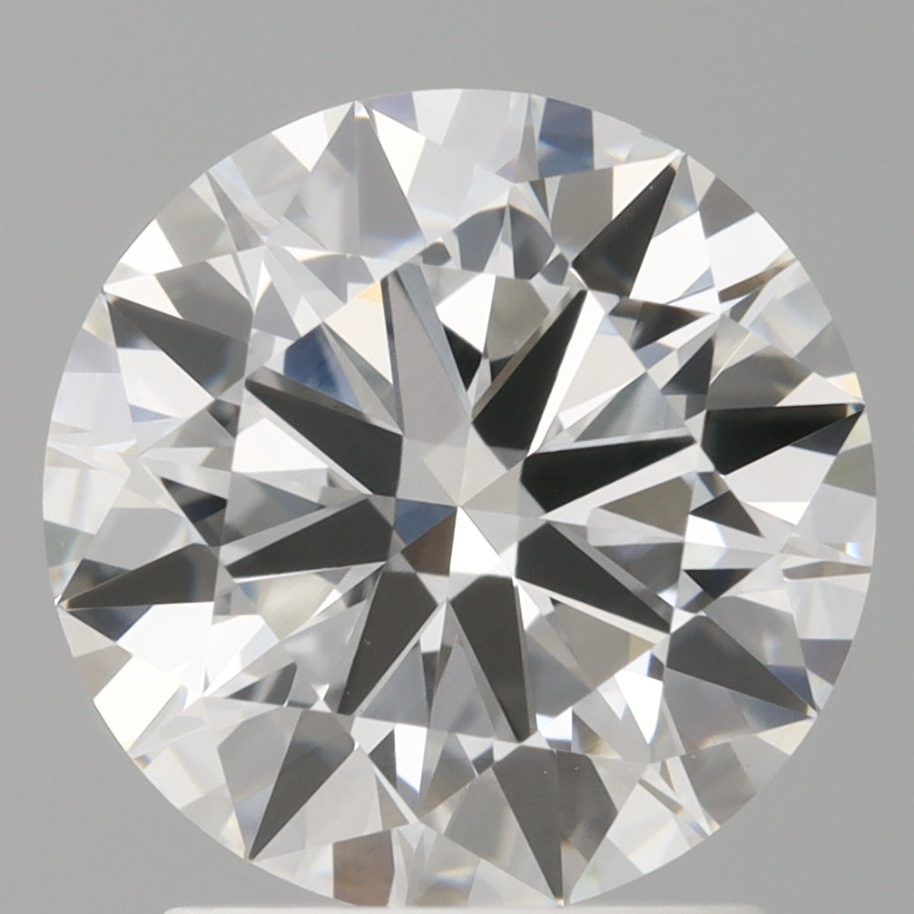 2.01 Carat Round Shaped, Ideal Cut, E Color, VVS2 Clarity, IGI Certified Lab Grown Diamond