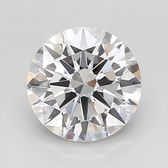 2.00 Carat Round Shaped, Very Good Cut, D Color, VVS2 Clarity, IGI Certified Lab Grown Diamond