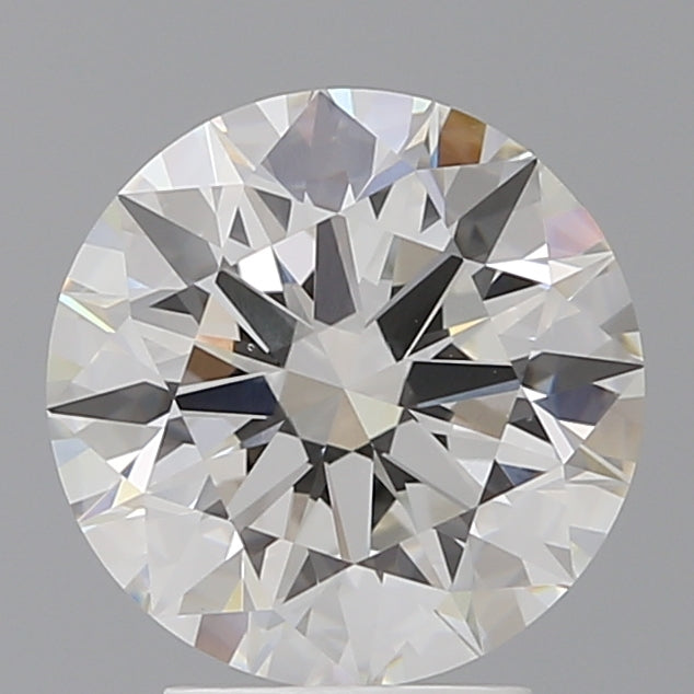 3.54 Carat Round Shaped, Ideal Cut, F Color, VVS2 Clarity, IGI Certified Lab Grown Diamond