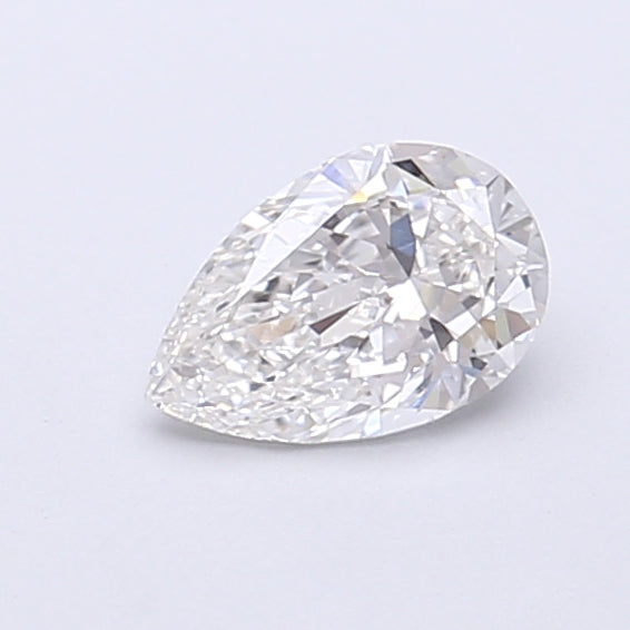 0.52 Carat Pear Shaped, Very Good Cut, F Color, VVS2 Clarity, IGI Certified Lab Grown Diamond