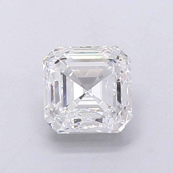 1.69 Carat Asscher Shaped, Very Good Cut, D Color, VS1 Clarity, IGI Certified Lab Grown Diamond