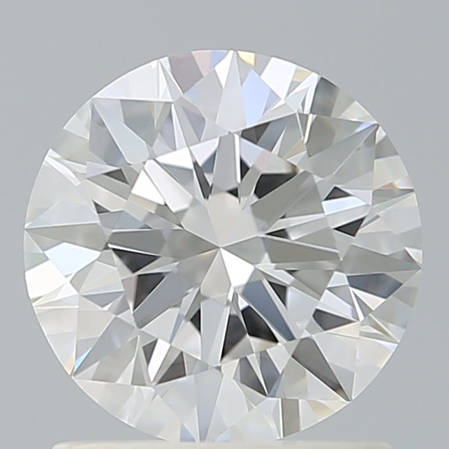 1.23 Carat Round Shaped, Ideal Cut, D Color, VVS2 Clarity, IGI Certified Lab Grown Diamond