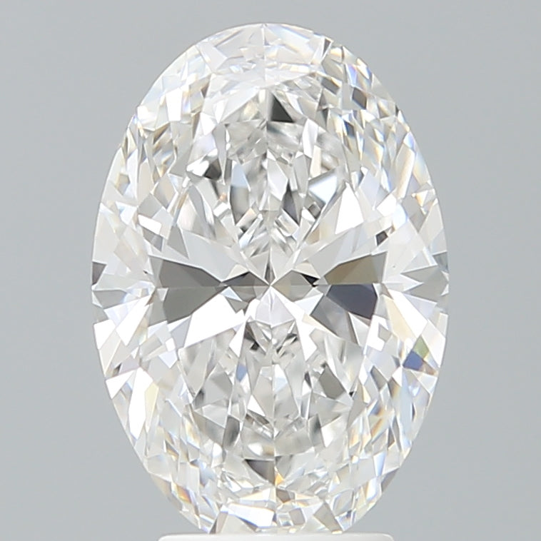 4.10 Carat Oval Shaped, Excellent Cut, E Color, VVS1 Clarity, IGI Certified Lab Grown Diamond