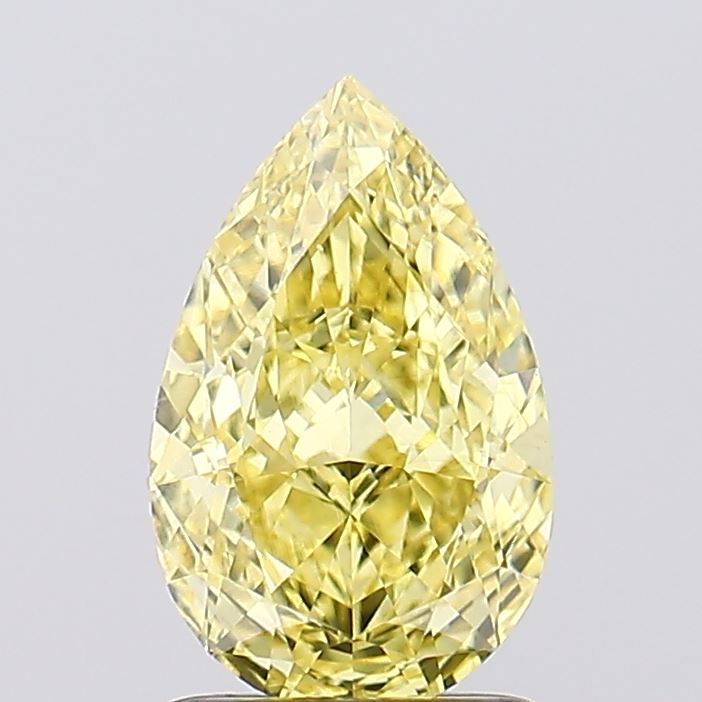 1.63 Carat Pear Shaped, Excellent Cut, VS1 Clarity, IGI Certified Lab Grown Diamond