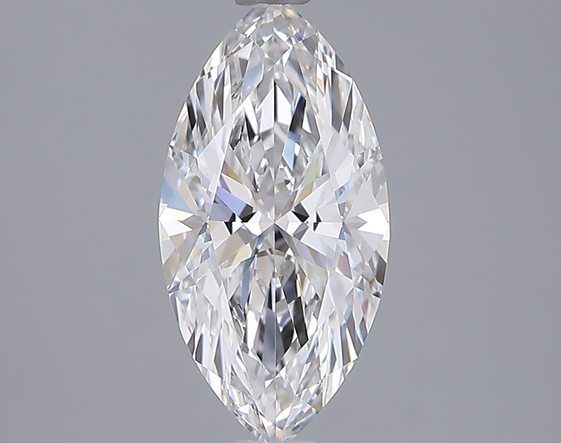 2.04 Carat Marquise Shaped, Ideal Cut, E Color, VVS1 Clarity, IGI Certified Lab Grown Diamond