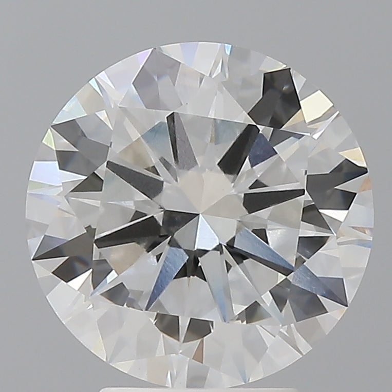 4.01 Carat Round Shaped, Excellent Cut, E Color, VVS2 Clarity, IGI Certified Lab Grown Diamond