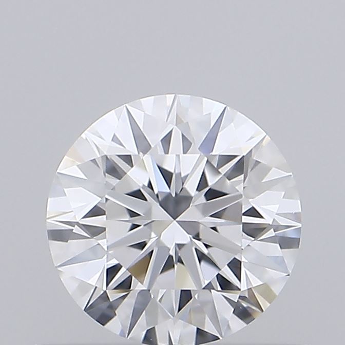 0.54 Carat Round Shaped, Ideal Cut, D Color, VVS2 Clarity, IGI Certified Lab Grown Diamond